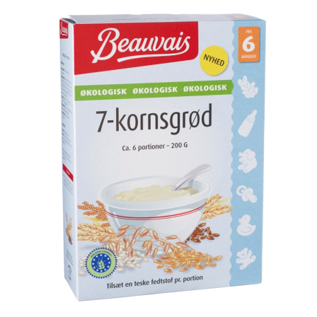 Beauvais 7-kornsgrød – fra 6 mdr.