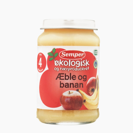 Semper Æble og banan – fra 4 mdr.