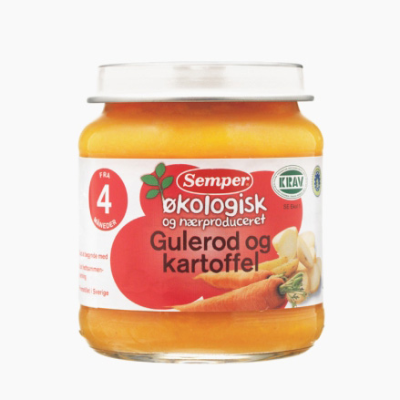 Semper Gulerod og kartoffel – fra 4 mdr.