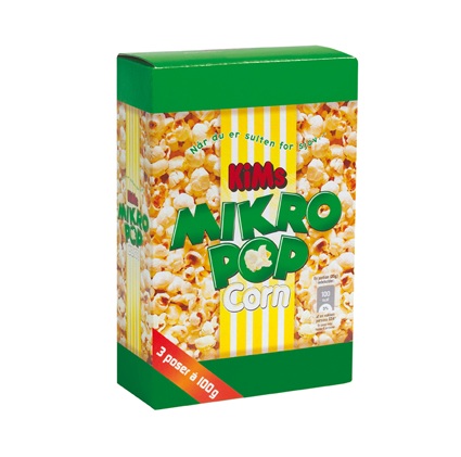 KiMs Mikrobølgepopcorn